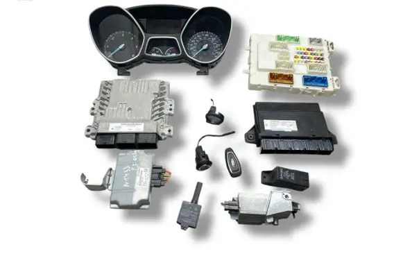 Ford Focus Engine ECU kit and lock set S180133061B BV6112A650EEB 846478399