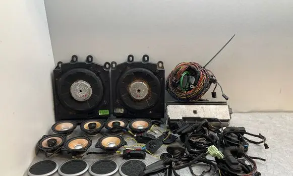 BMW 5 E60 E61 Audio system kit 7843191 7838904 7838915