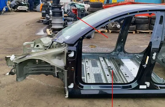 Tesla Model Y Juniper Front quarter panel 