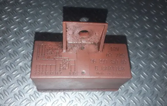 Citroen Xsara Picasso Fuel pump relay 9629945980