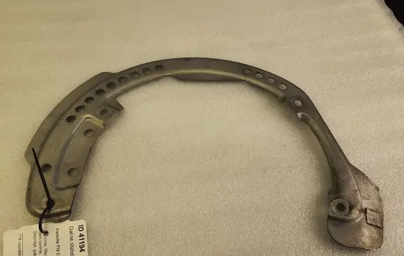 Porsche 718 Cayman 982 982c Rear brake disc plate dust cover 98135280202 981352802