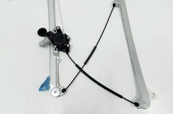 Front door window regulator with motor