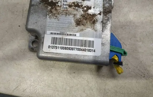 Peugeot Boxer Airbag control unit/module 01375110080 93977D219