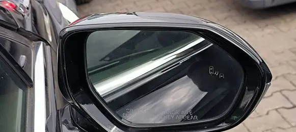 Front door electric wing mirror