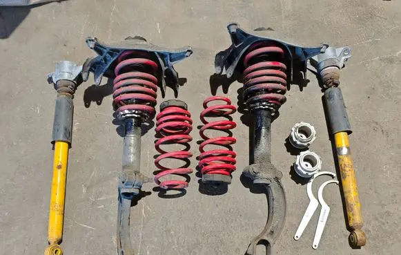 Audi A4 S4 B8 8K Set of springs and shock absorbers (Front and rear) 