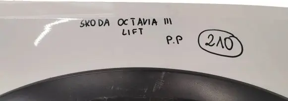 Skoda Octavia Mk3 (5E) Fender