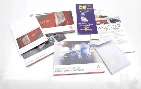 Citroen Nemo Owners service history hand book 
