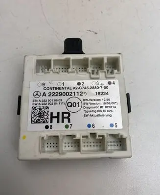 Mercedes-Benz S W222 Door control unit/module A2229002112