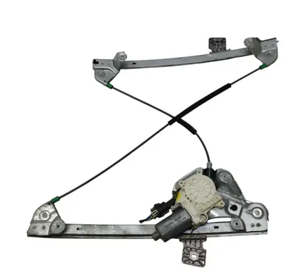 Front door window regulator with motor
