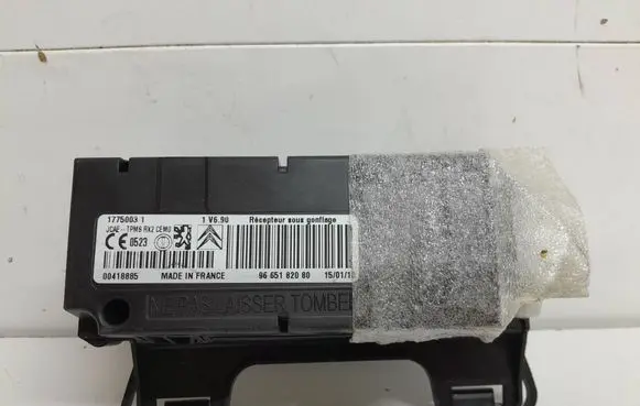 Citroen C4 Grand Picasso Tire pressure control unit 9665182080