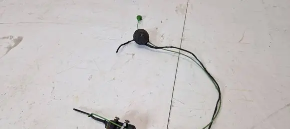 Fuel tank cap lock motor