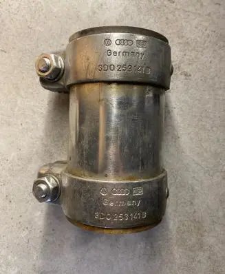 Volkswagen Phaeton Muffler pipe connector clamp 3D0253141B