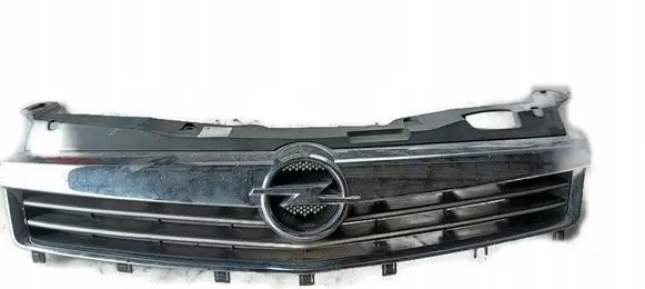 Opel Astra H Front bumper upper radiator grill