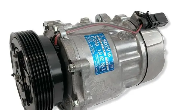 Skoda Octavia Mk1 (1U) Air conditioning (A/C) compressor (pump) SD7V161283 YM2H19D629BB YM2H19D629BA