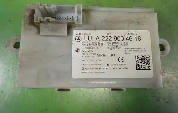 Mercedes-Benz E AMG W213 Combustion control unit/module A2229004618
