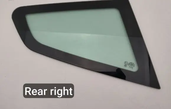 Aston Martin Vantage III Rear door window/glass frame 