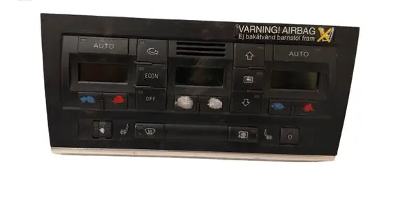 Audi A4 S4 B6 8E 8H Climate control unit 8E0820043J 0759643