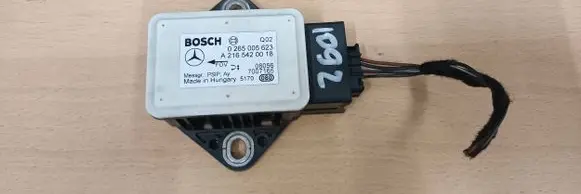 Mercedes-Benz E W211 ESP acceleration yaw rate sensor A2165420018 0265005623