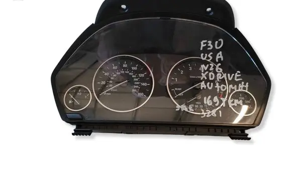 BMW 3 F30 F35 F31 Speedometer (instrument cluster) 9232894