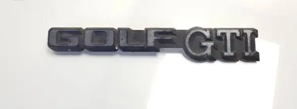 Volkswagen Golf II Rear loading door model letters 191853687C