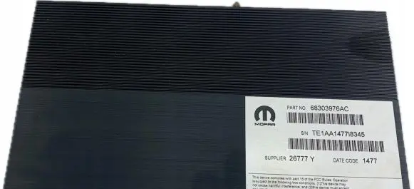 Dodge Charger Sound amplifier 68303976AC