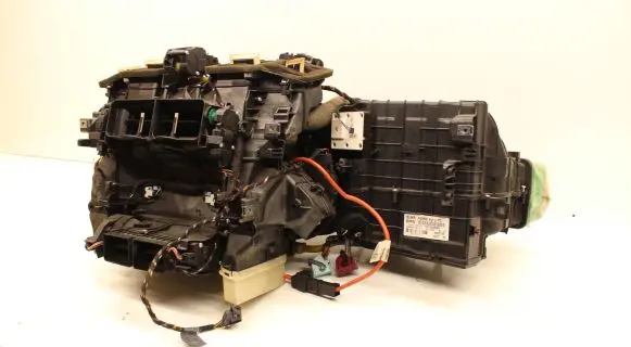 Interior heater climate box assembly