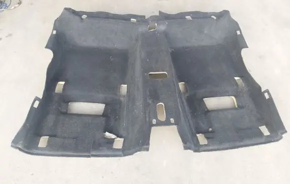 Mercedes-Benz CLS C219 Rear floor carpet liner A2196801241