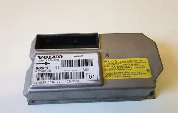 Volvo S80 Airbag control unit/module 8651523 0285001456