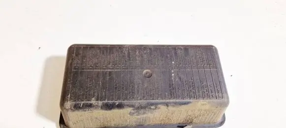 Fuse box cover