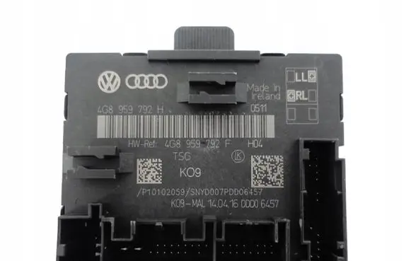 Audi A7 S7 4G Door control unit/module 4G8959792F