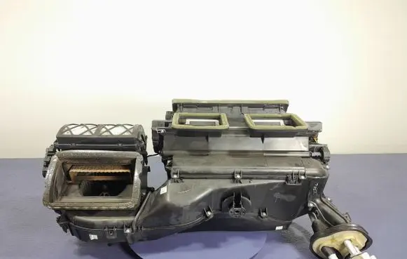 Interior heater climate box assembly