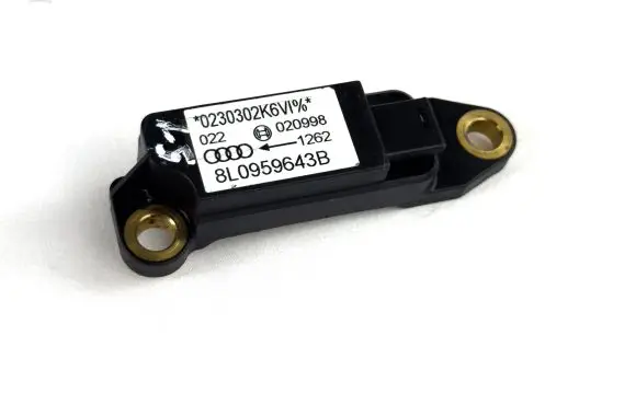 Audi A3 S3 8P Airbag deployment crash/impact sensor 8l0959643b