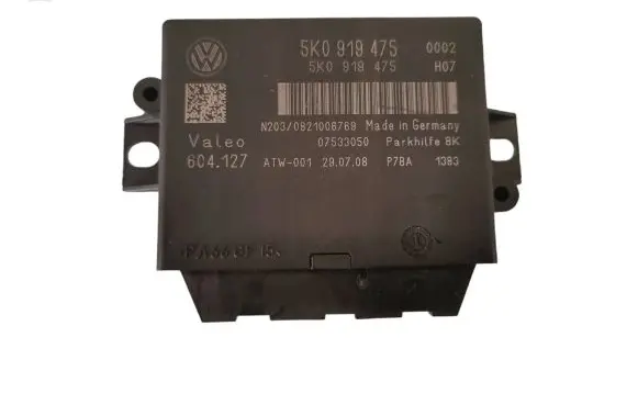 Volkswagen Golf VI Parking PDC control unit/module 5K0919475 604127