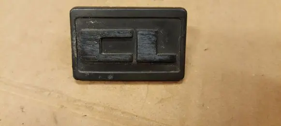 Volkswagen Golf II Fender model badge letters 191853688A