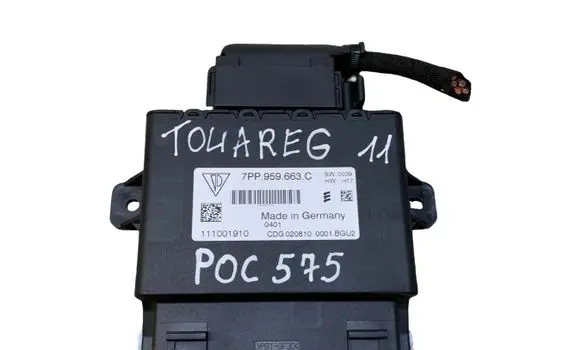 Volkswagen Touareg II Voltage converter/converter module 7PP959663C 111001910