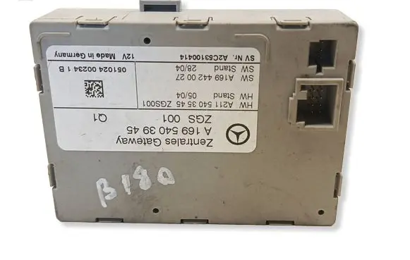 Mercedes-Benz B W245 Gateway control module A1695403945 A2115403545 ZGS001