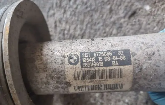 BMW 5 E60 E61 Front shock absorber with coil spring E60V001B