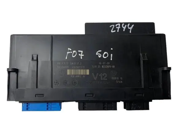 BMW 5 GT F07 Comfort/convenience module 9222071 61359222071 10681810