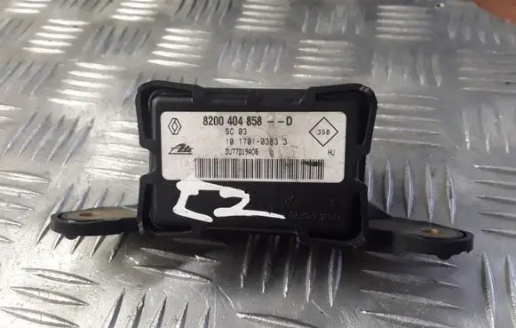 Renault Laguna II ESP acceleration yaw rate sensor 8200404858D