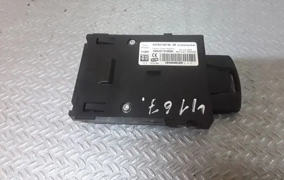 Renault Megane III Ignition key card reader A2C53185186