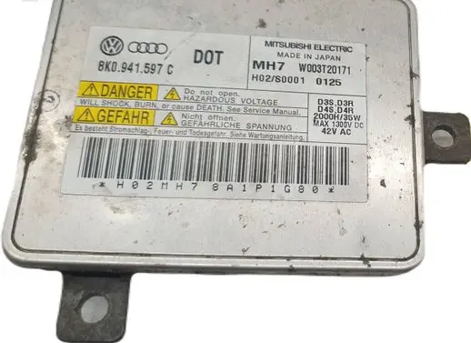 Audi A4 S4 B8 8K Headlight ballast module Xenon 8K0941597C W003T20171