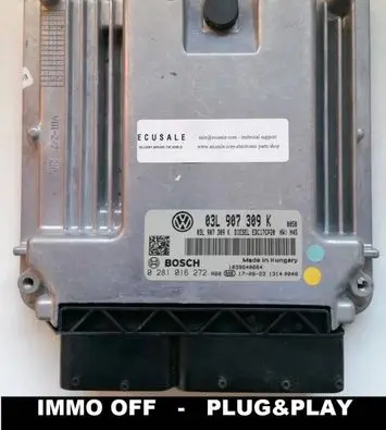Volkswagen Transporter - Caravelle T5 Engine control unit/module 0281016272 03L907309K