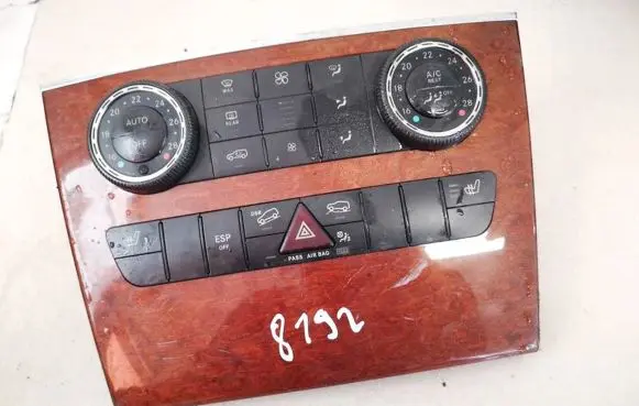 Mercedes-Benz ML W164 Climate control unit a2519063300 a2518206489