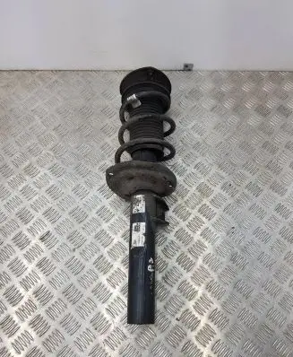 Front shock absorber with coil spring