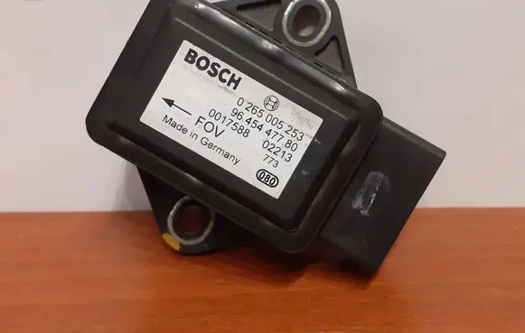 Peugeot 607 ESP acceleration yaw rate sensor 0265005253 9645447780