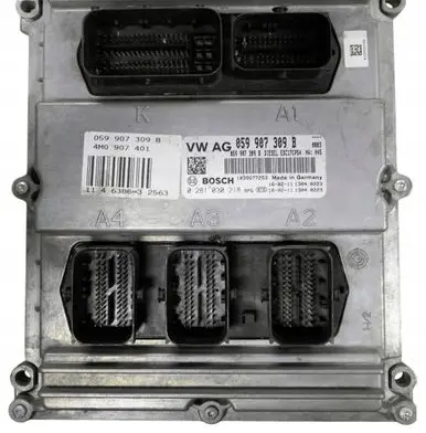 Audi Q7 4M Engine control unit/module 059907309B