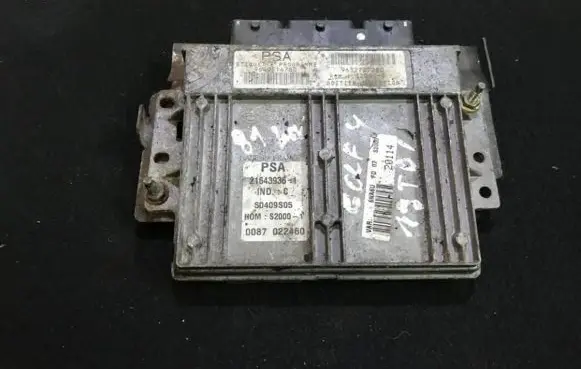 Citroen Xsara Picasso Engine control unit/module 9632727280 9640514780
