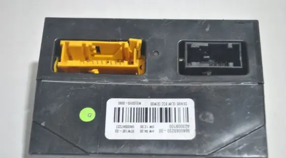 Citroen C4 I Picasso Air conditioning/heating control unit 9660069280