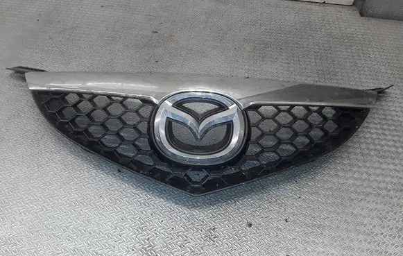Mazda 3 I Front bumper upper radiator grill BR5H50712