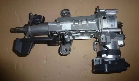 Steering wheel axle